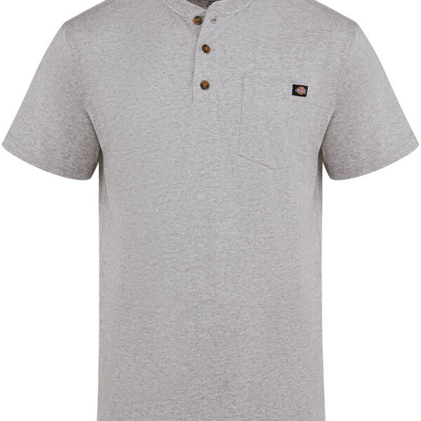Men's Heavyweight Traditional Short Sleeve Henley Thumbnail