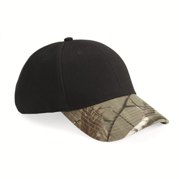 Solid Crown with Camo Bill Cap Thumbnail