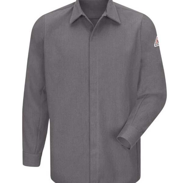 Men's Concealed-Gripper Pocketless Long Sleeve Shirt - CoolTouch® 2 Thumbnail