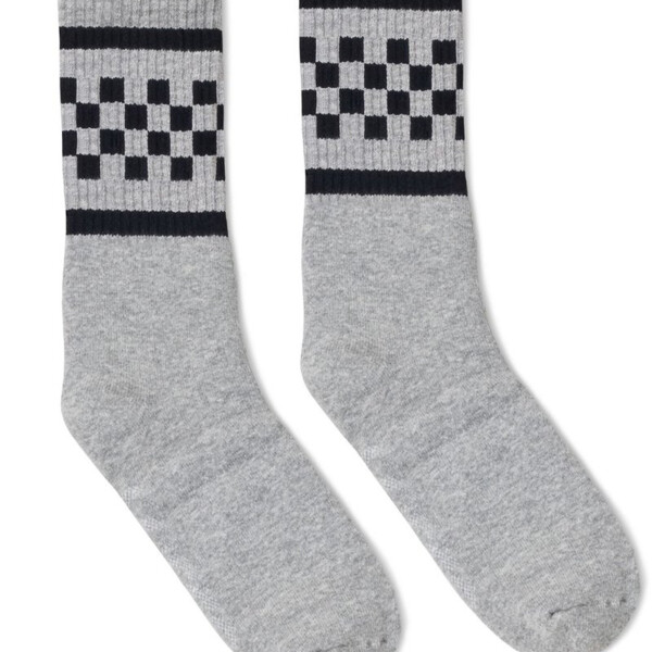 USA-Made Checkered Crew Socks Thumbnail
