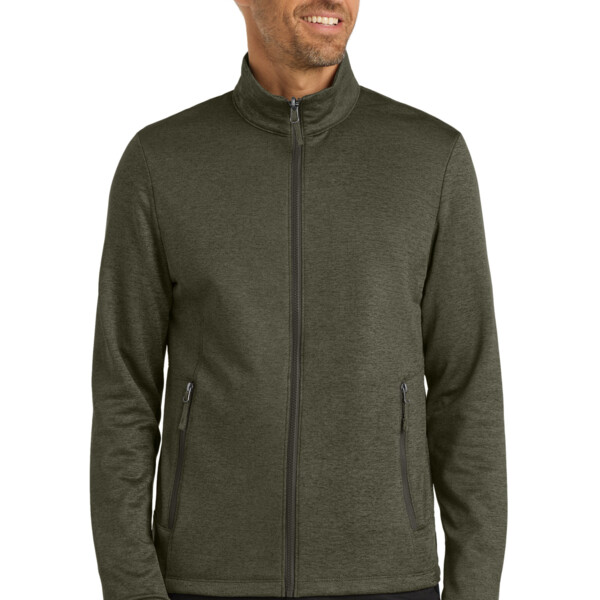 Collective Striated Fleece Jacket Thumbnail