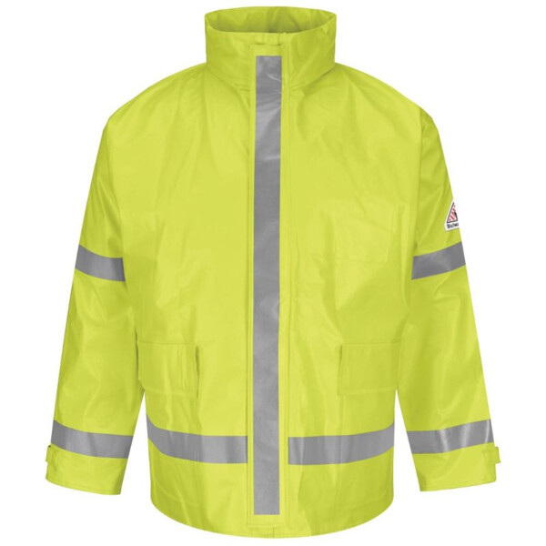 Men's Hi-Visibility Flame-Resistant Rain Jacket Thumbnail